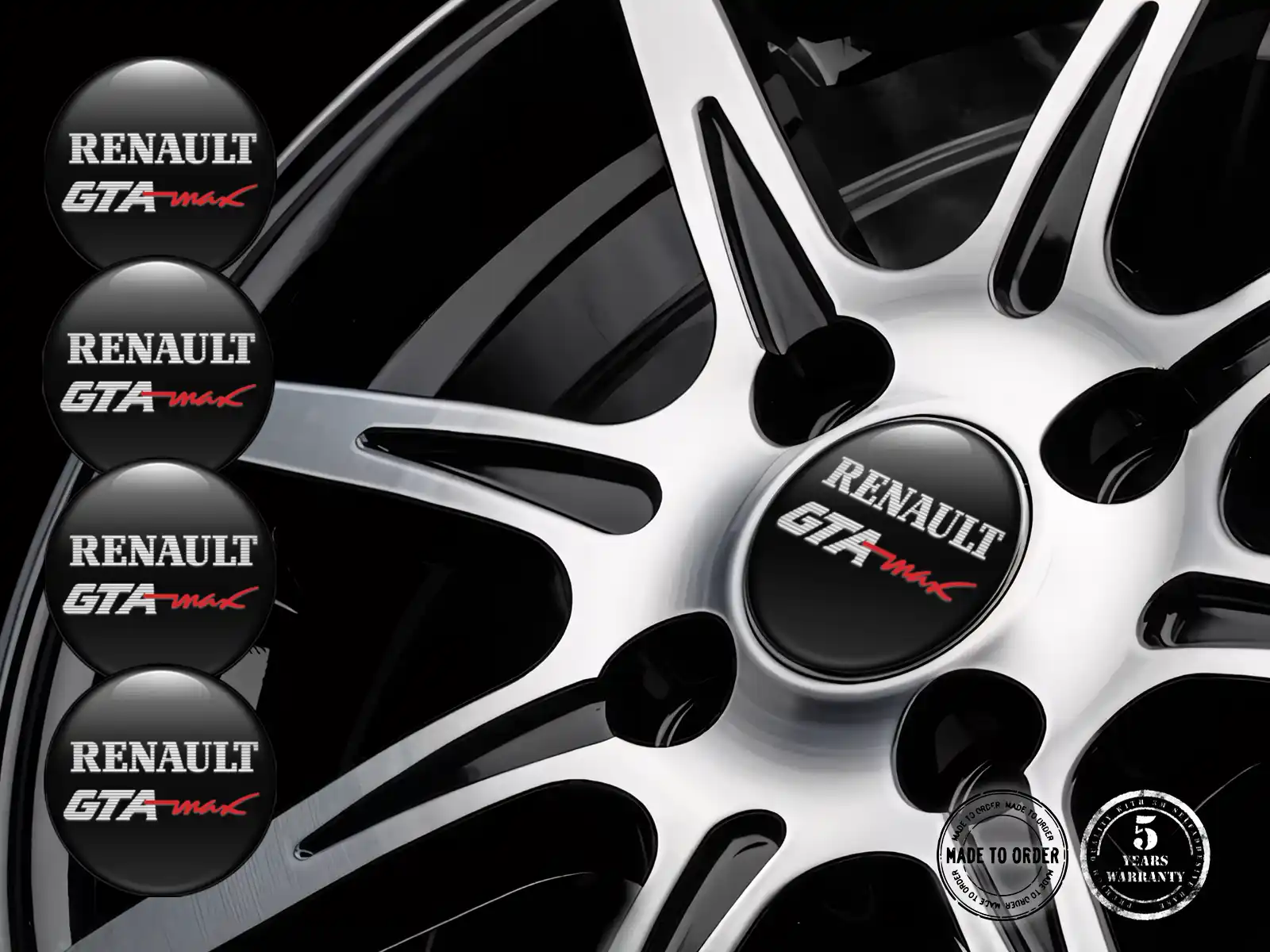 Renault Silikonaufkleber Edition Individuelle Radlabels
